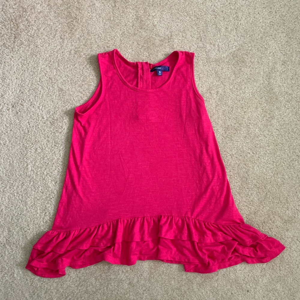 Cute pink tank top